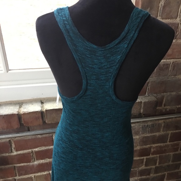 Turquoise tank dress - Picture 4 of 5